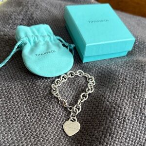 Tiffany & Co. Silver RTT Chain Bracelet